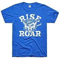 Unisex Charlie Hustle Royal BYU Cougars Rise & Roar Tri-Blend T-Shirt