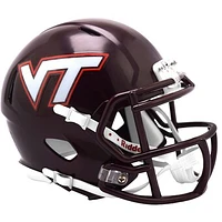 Virginia Tech Hokies Unsigned Riddell Maroon 2024 Speed Mini Helmet