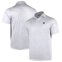Men's Gray Milwaukee Brewers Sublime Tri-Blend Polo