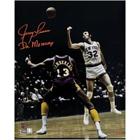 Limited Edition of 12: Jerry Lucas New York Knicks Autographed Photo with Inscription