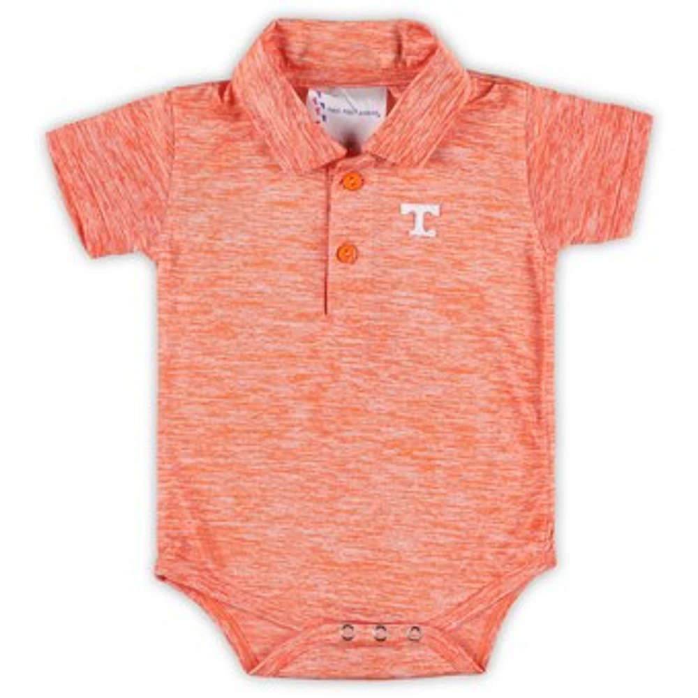 Infant Two Feet Ahead Tennessee Orange Volunteers Space Dye Golf Bodysuit