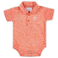 Infant Two Feet Ahead Tennessee Orange Volunteers Space Dye Golf Bodysuit