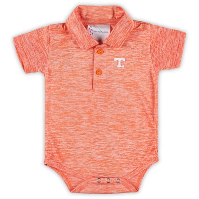 Infant Two Feet Ahead Tennessee Orange Volunteers Space Dye Golf Bodysuit