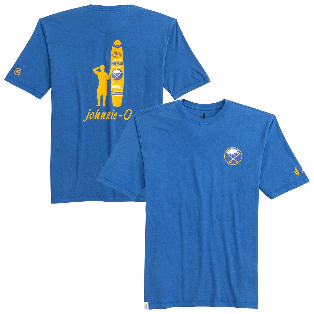 Men's johnnie-O Royal Buffalo Sabres Heathered Spencer T-Shirt