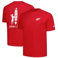 Men's johnnie-O Red Detroit Wings Heathered Spencer T-Shirt