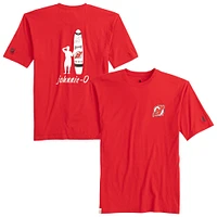 Men's johnnie-O Red New Jersey Devils Heathered Spencer T-Shirt