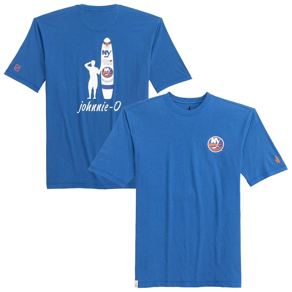 Men's johnnie-O Royal New York Islanders Heathered Spencer T-Shirt