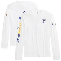 Men's johnnie-O White St. Louis Blues Adam Long Sleeve T-Shirt