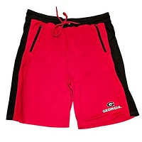 Men's Fanatics  Red Georgia Bulldogs Big & Tall Interlock Shorts