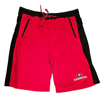 Men's Fanatics  Red Georgia Bulldogs Big & Tall Interlock Shorts