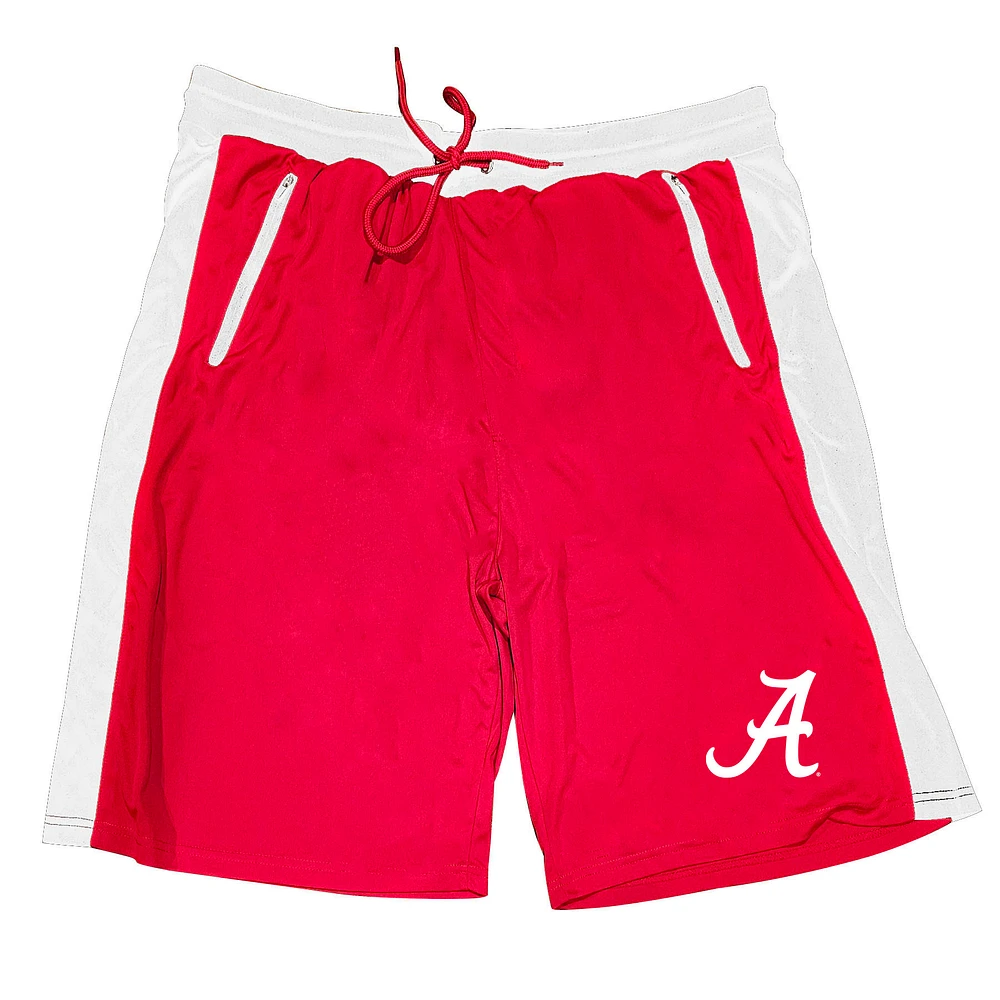 Men's Fanatics Crimson Alabama Tide Big & Tall Interlock Shorts