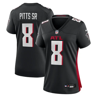 Women's Nike Kyle Pitts Sr.  Black Atlanta Falcons Game Jersey