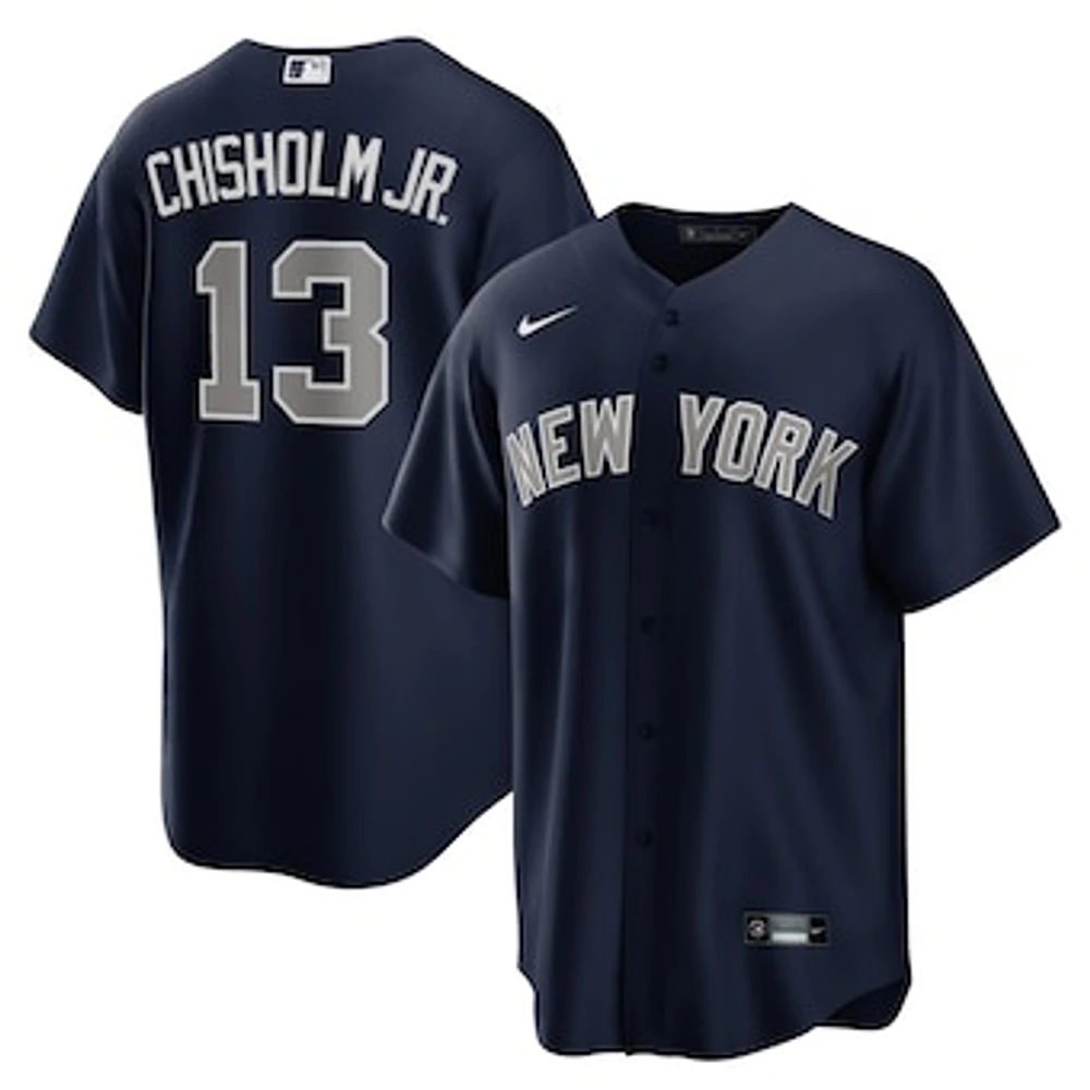 Men's Nike Jazz Chisholm Jr. Navy New York Yankees Alternate, 1st Replica Player Jersey