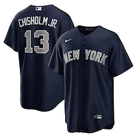 Men's Nike Jazz Chisholm Jr. Navy New York Yankees Alternate, 1st Replica Player Jersey