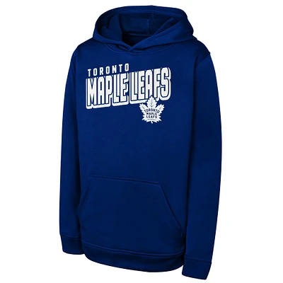 Youth  Blue Toronto Maple Leafs Cyber Punk Performance Hoodie