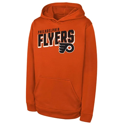 Youth  Orange Philadelphia Flyers Cyber Punk Performance Hoodie