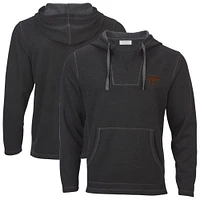 Women's Boxercraft Black Oklahoma State Cowboys Baja Fleece V-Neck Pullover Hoodie