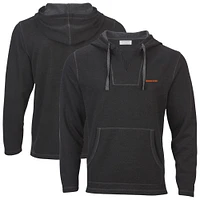 Women's Boxercraft Black Oregon State Beavers Baja Fleece V-Neck Pullover Hoodie