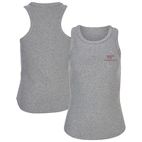 Women's Gray Virginia Tech Hokies Adrienne Tank Top