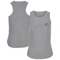 Women's Gray Virginia Tech Hokies Adrienne Tank Top