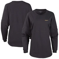 Women's Black UCF Knights Pom Long Sleeve Jersey