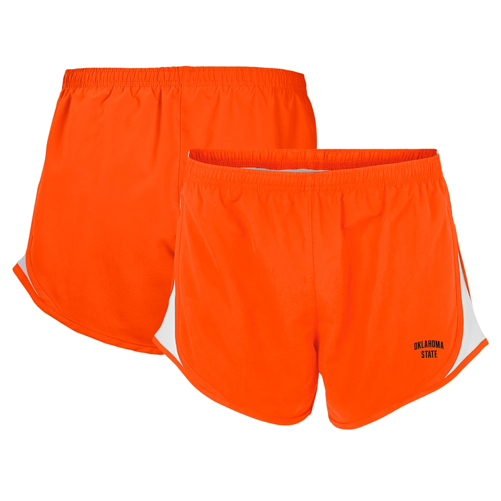 Women's Boxercraft Orange Oklahoma State Cowboys Essential Lined Athletic Shorts