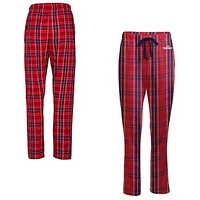 Women's Boxercraft  Red Gonzaga Bulldogs Haley Flannel Pants