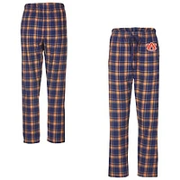 Women's Boxercraft  Navy Auburn Tigers Haley Flannel Pants