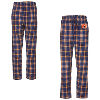 Women's Boxercraft  Navy Auburn Tigers Haley Flannel Pants