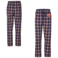 Women's Boxercraft  Navy Auburn Tigers Haley Flannel Pants