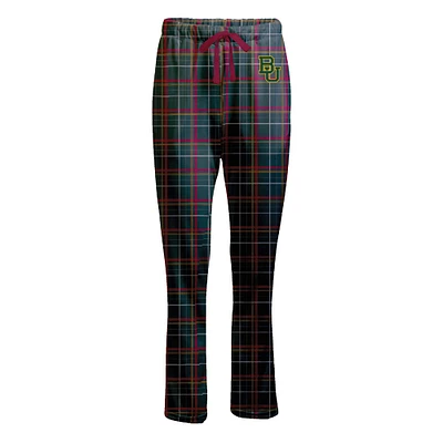 Women's Boxercraft Green Baylor Bears Haley Flannel Pants