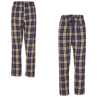 Women's Boxercraft  Navy Pitt Panthers Haley Flannel Pants