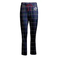 Women's Boxercraft  Navy Liberty Flames Haley Flannel Pants