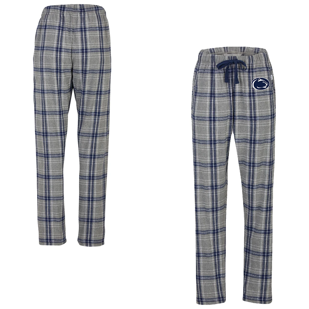Women's Boxercraft Gray Penn State Nittany Lions Haley Flannel Pants