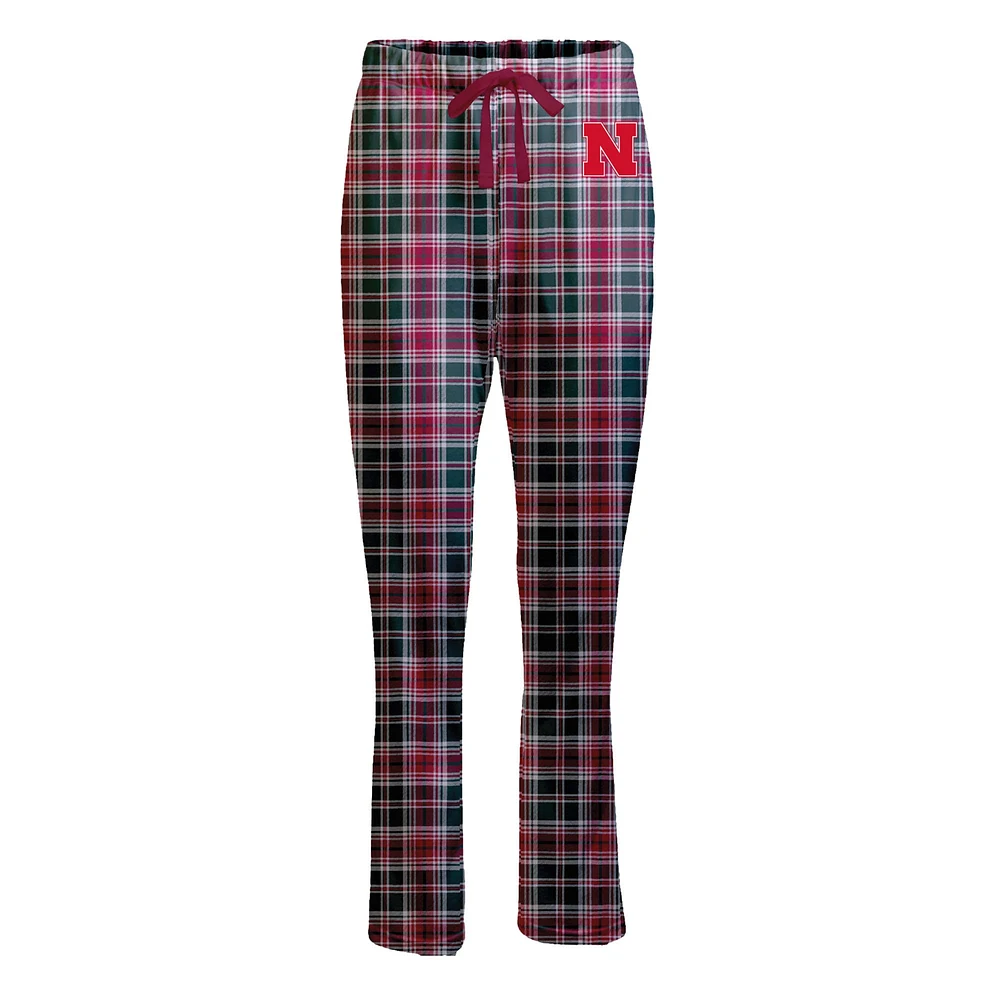 Women's Boxercraft Scarlet Nebraska Huskers Haley Flannel Pants