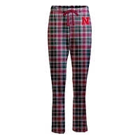 Women's Boxercraft  Scarlet Nebraska Huskers Haley Flannel Pants