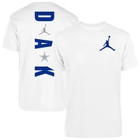 Men's Jordan Brand Dak Prescott White Dallas Cowboys Vertical Graphic T-Shirt