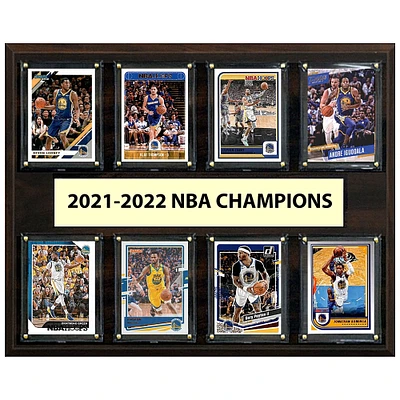 Golden State Warriors 12" x 15" Trading Card Plaque