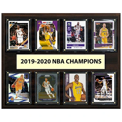 Los Angeles Lakers 12" x 15" Trading Card Plaque