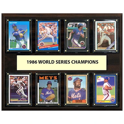 New York Mets 12" x 15" Trading Card Plaque