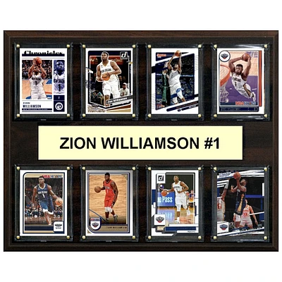 Zion Williamson New Orleans Pelicans 12" x 15" Trading Card Plaque