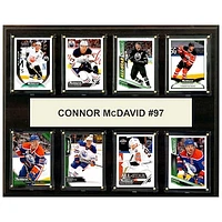 Connor McDavid Edmonton Oilers 12" x 15" Trading Card Plaque