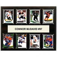 Connor McDavid Edmonton Oilers 12" x 15" Trading Card Plaque