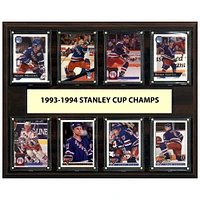 New York Rangers 12" x 15" Trading Card Plaque