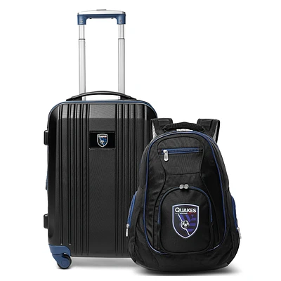 MOJO San Jose Earthquakes Two-Piece Premium Backpack & Carry-On Set