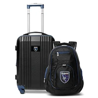 MOJO San Jose Earthquakes Two-Piece Premium Backpack & Carry-On Set