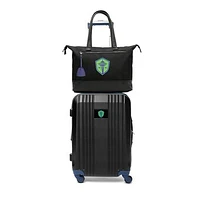 MOJO Seattle Sounders FC Two-Piece Laptop Tote Bag & Carry-On Luggage Set