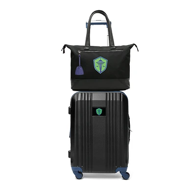 MOJO Seattle Sounders FC Two-Piece Laptop Tote Bag & Carry-On Luggage Set