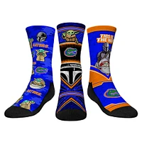 Youth Rock Em Socks Florida Gators The Mandalorian 3-Pack Crew