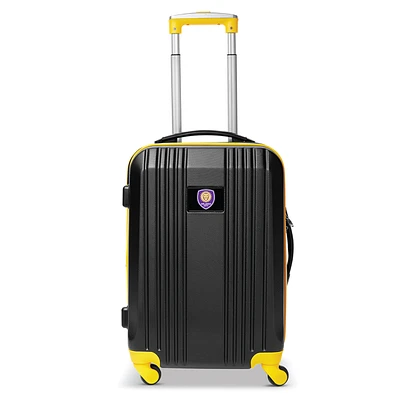 MOJO Orlando City SC Hardcase Carry On Two-Toned Spinner Luggage